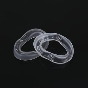 Upper And Lower Double Clear Braces (Option: Transparent)
